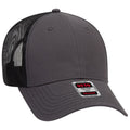 OTTO CAP® 83-1239 -  6 Panel Low Profile Mesh Back Trucker Hat