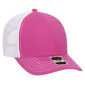 OTTO CAP® 83-1239 -  6 Panel Low Profile Mesh Back Trucker Hat