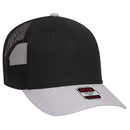 OTTO CAP® 83-1239 -  6 Panel Low Profile Mesh Back Trucker Hat