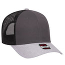 OTTO CAP® 83-1239 -  6 Panel Low Profile Mesh Back Trucker Hat