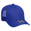 OTTO CAP® 83-473 - 6 Panel Low Profile Mesh Back Trucker Hat