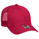 OTTO CAP® 83-473 - 6 Panel Low Profile Mesh Back Trucker Hat