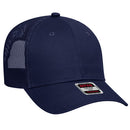 OTTO CAP® 83-473 - 6 Panel Low Profile Mesh Back Trucker Hat