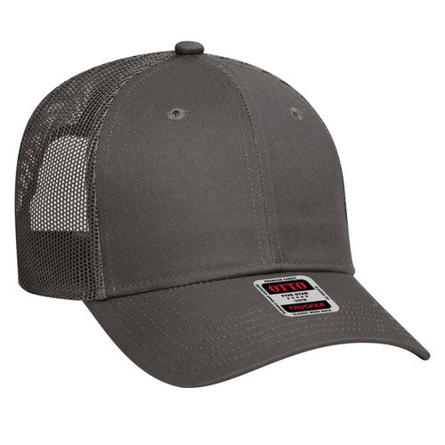 OTTO CAP® 83-473 - 6 Panel Low Profile Mesh Back Trucker Hat