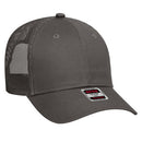 OTTO CAP® 83-473 - 6 Panel Low Profile Mesh Back Trucker Hat