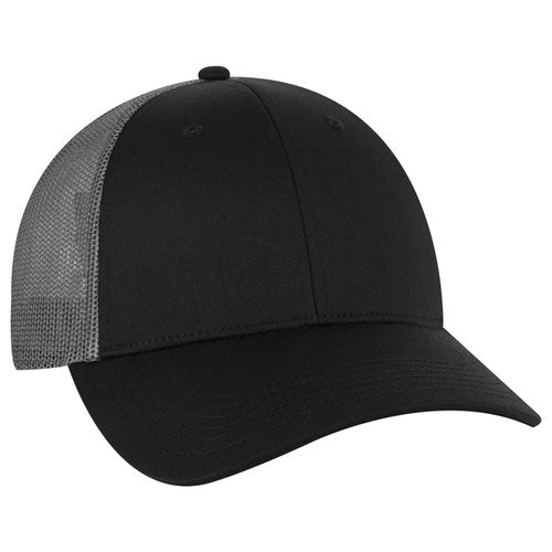OTTO CAP® 83-473 - 6 Panel Low Profile Mesh Back Trucker Hat