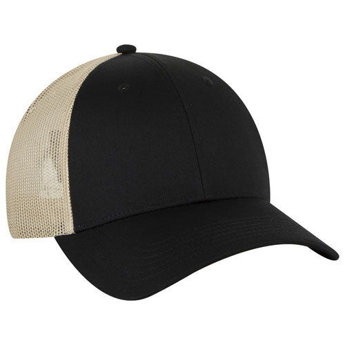 OTTO CAP® 83-473 - 6 Panel Low Profile Mesh Back Trucker Hat