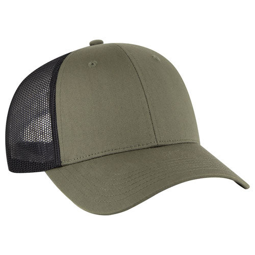 OTTO CAP® 83-473 - 6 Panel Low Profile Mesh Back Trucker Hat