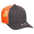 OTTO CAP® 83-473 - 6 Panel Low Profile Mesh Back Trucker Hat
