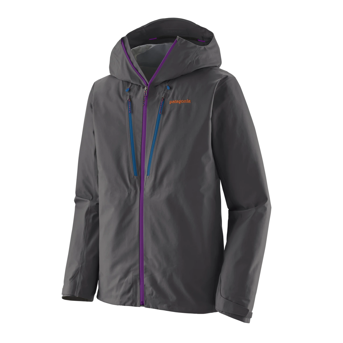 Patagonia Men's Triolet Jacket - Forge Grey w/P6 Blue