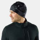 Smartwool Thermal Merino Reversible Cuffed Beanie in Black Tie Dye