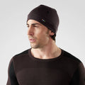 Smartwool Thermal Merino Reversible Cuffed Beanie in Mink Heather
