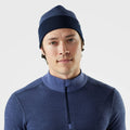 Smartwool Thermal Merino Reversible Cuffed Beanie in Nightfall Blue-Deep Navy