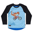Kids Ride Shotgun MTB Windproof Jersey Youth-Specific Design for Comfort and Protection