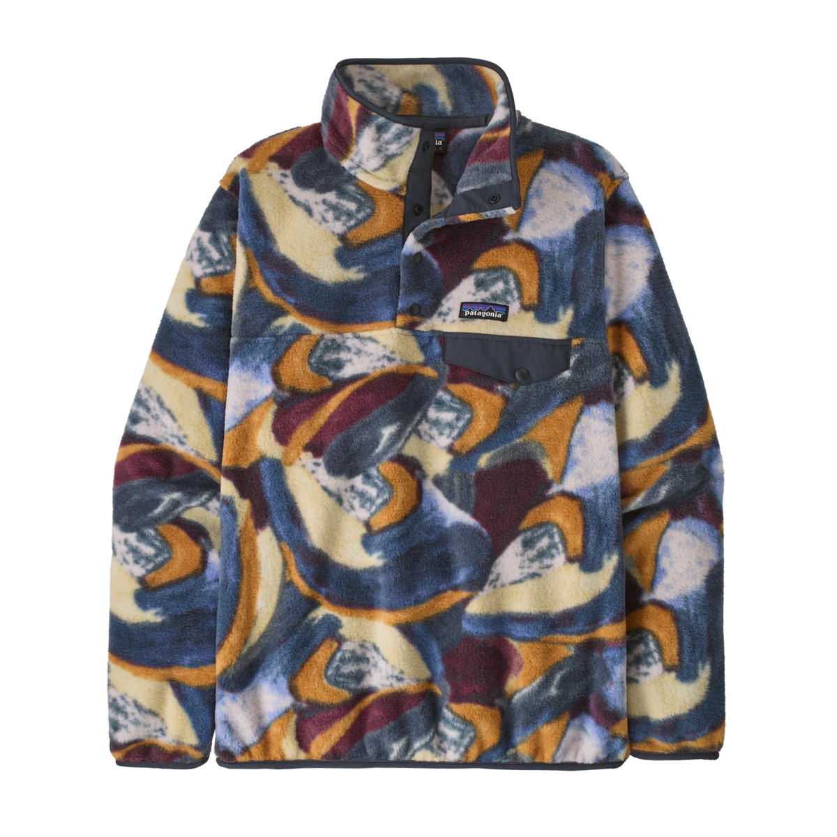 Patagonia Lightweight Synchilla Snap-T Fleece Pullover - Women's - SMUDGE: SMOLDER BLUE