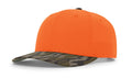 Richardson 880 Blaze Full Fabric cap - Blaze Orange / Mossy Oak Bottomland