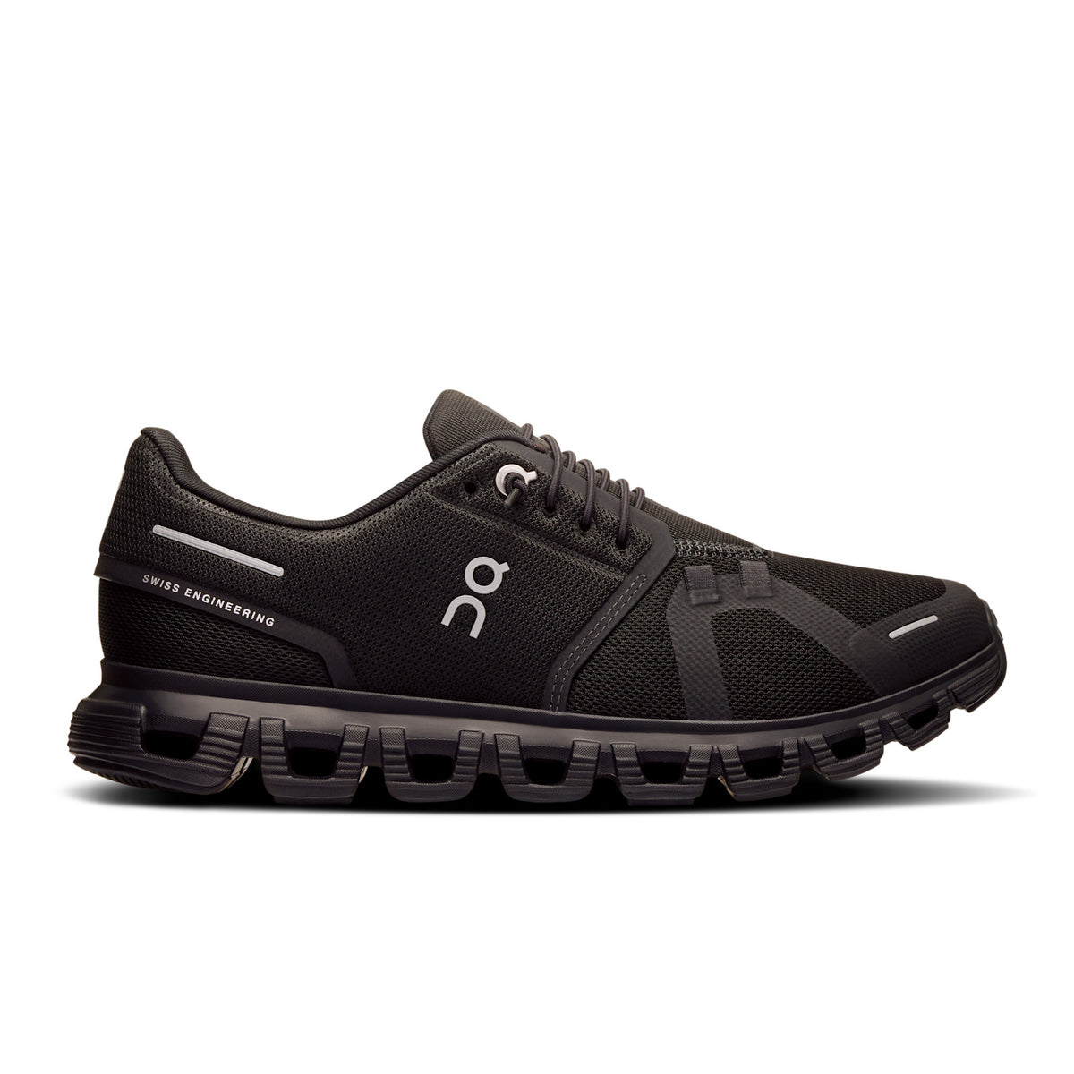 On Cloud 6 Women's running shoe in Black/Black