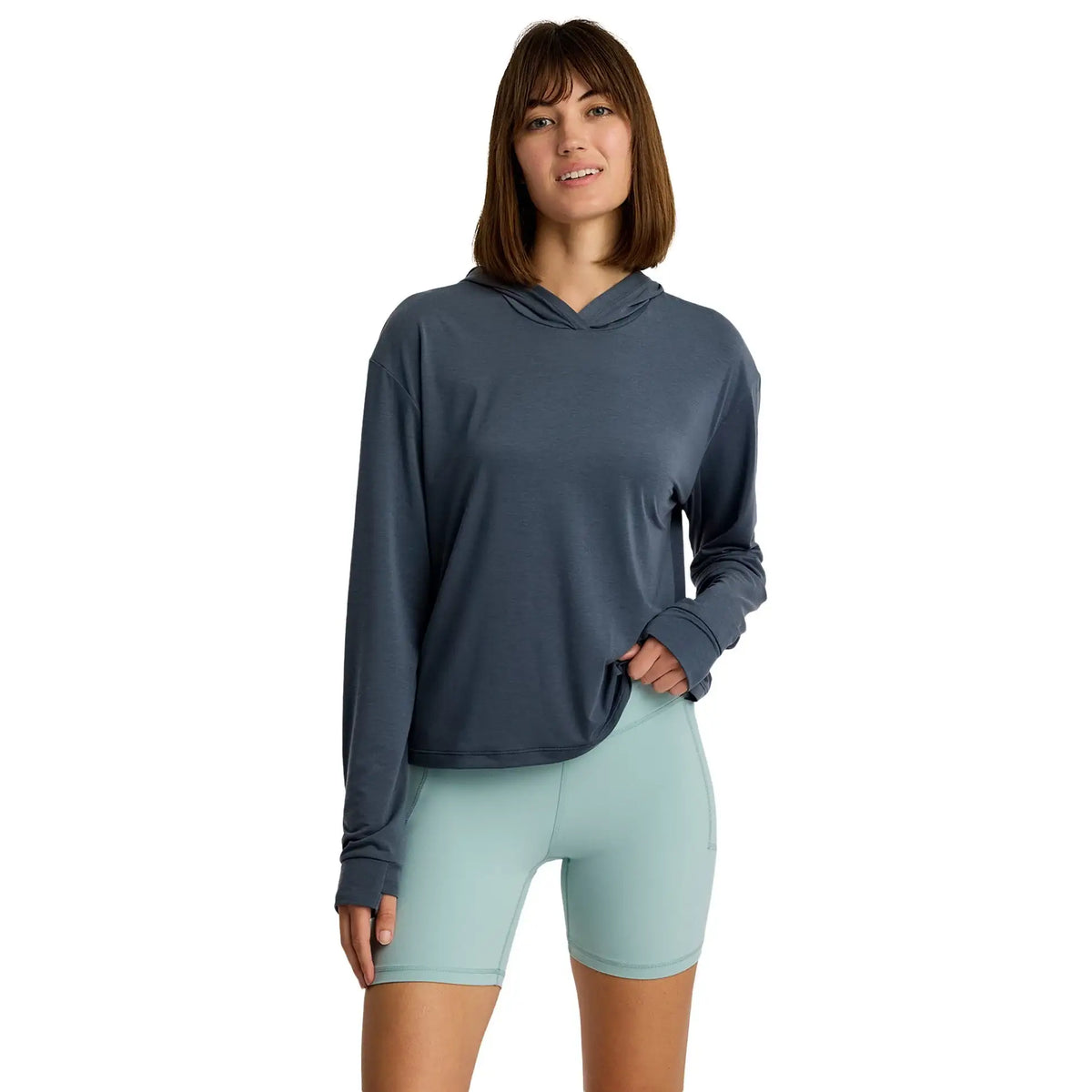 Free Fly Women's Elevate Lightweight Hoodie – Breathable & Sun-Protective