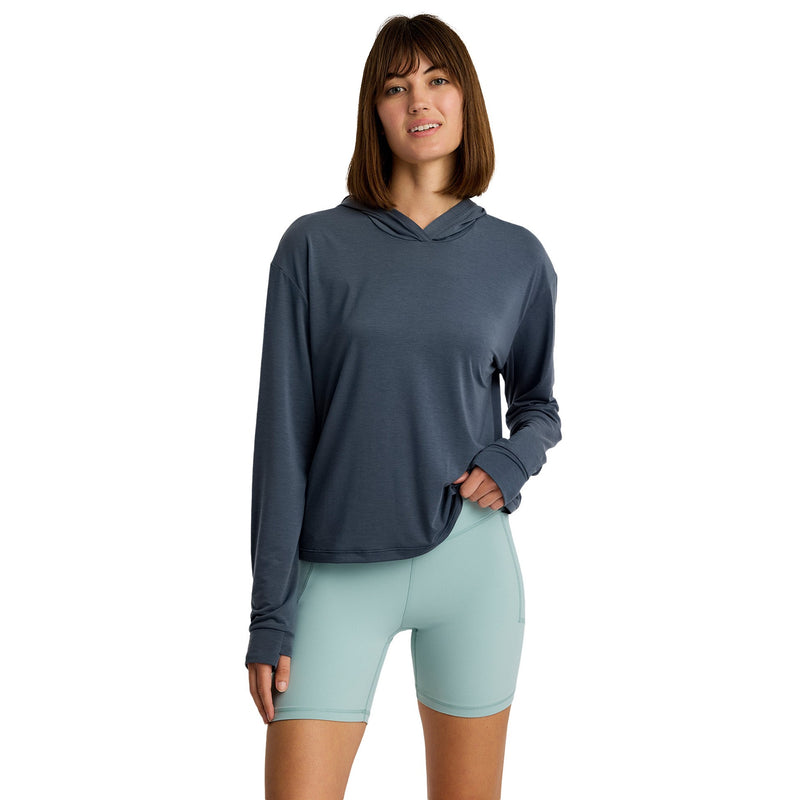Free Fly Women's Elevate Lightweight Hoodie – Breathable & Sun-Protective