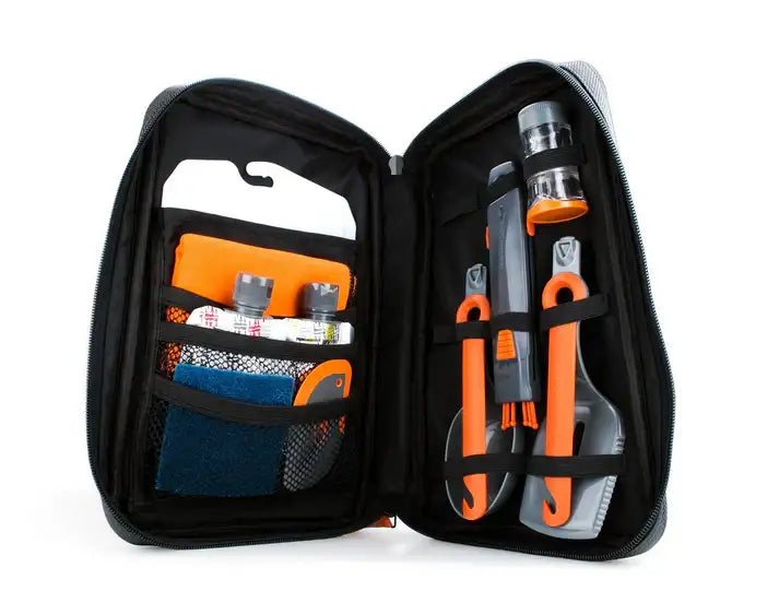 GSI Outdoors Gourmet Kitchen Set 11 – Complete 11-Piece Camp Cooking & Meal Prep Kit with Zippered Carry Case