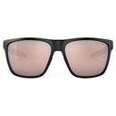 Costa Ferg XL Matte Black Sunglasses – Copper Silver Mirror 580G Lenses for High-Contrast Clarity and UV Protection