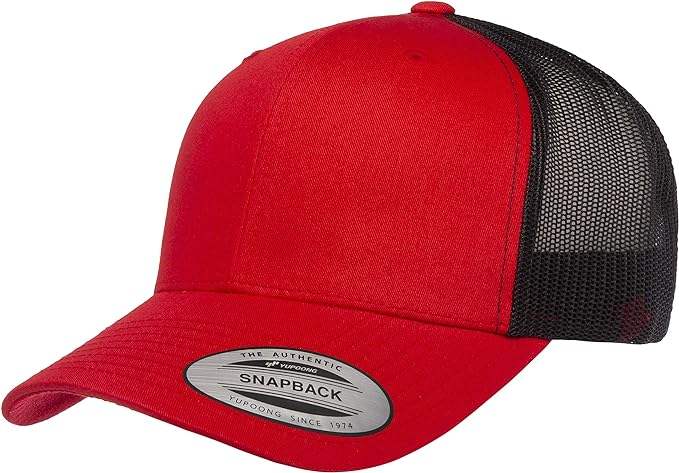 Yupoong Trucker Hat The Classics Hat 6606 Six-Panel Classic Trucker Cap - OSFM