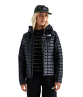 The North Face ThermoBall Hooded Jacket - Women's - TNF Black/TNF Black