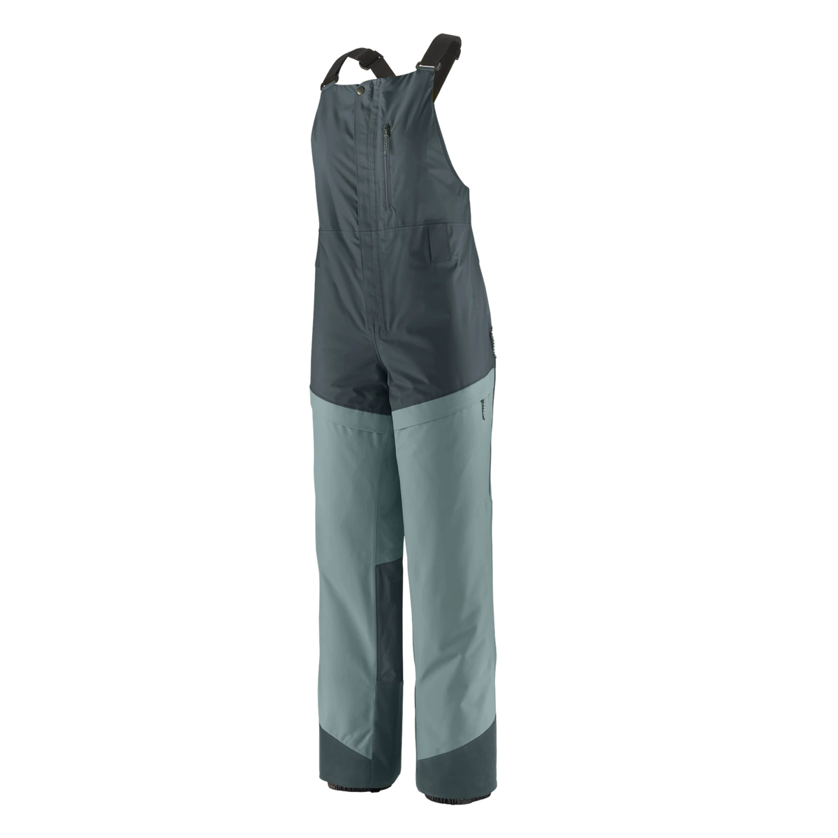 Patagonia Insulated Snowfarer Bibs - Women's - Waterproof Insulated Snow Bib Overalls - SUMMIT BLUE