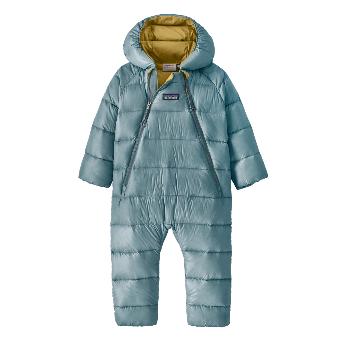 Patagonia Hi-Loft Down Sweater Bunting - Baby - 600-Fill Down Insulated One-Piece Bunting - BLUE SAGE