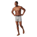 Smartwool Men's Merino Boxer Brief in Light Gray Heather