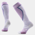 Smartwool Women's Ski Full Cushion Over The Calf Socks in Purple Eclipse