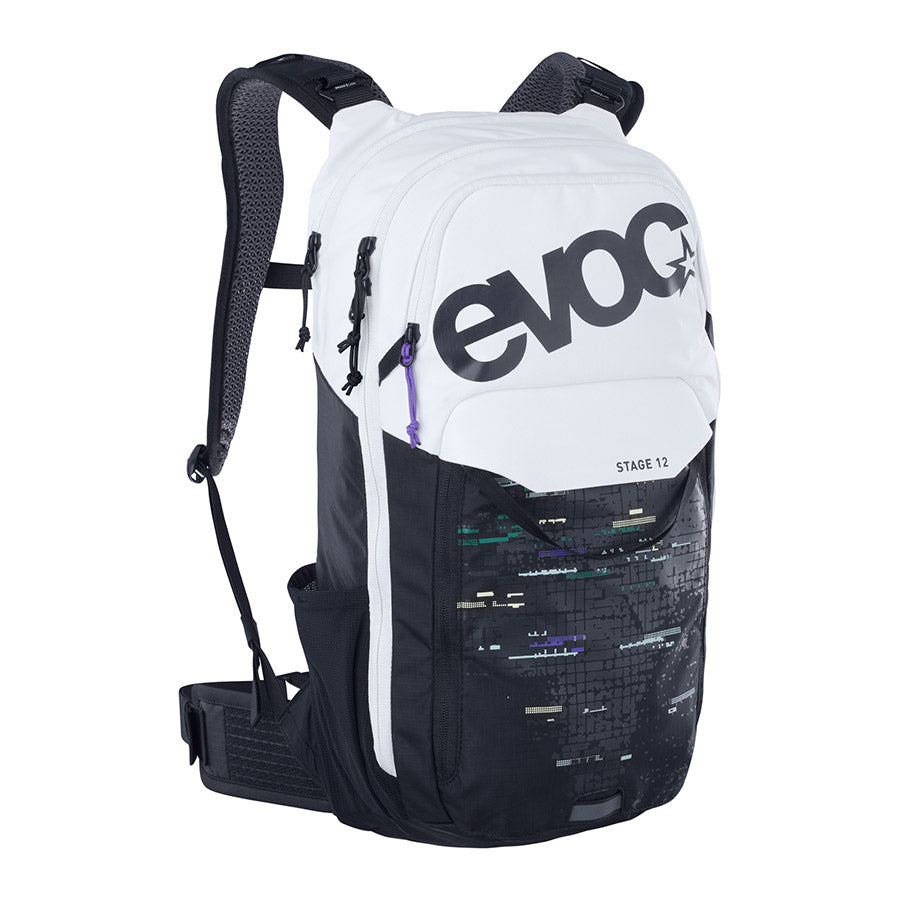EVOC Stage 12 Hydration Bag Versatile 12L Daypack for Biking & Hiking with Hydration System and Comfort Fit