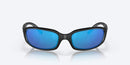 Costa Brine Matte Black Frame Blue Mirror 580G - Costa - Ridge & River