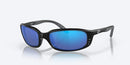Costa Brine Matte Black Frame Blue Mirror 580G - Costa - Ridge & River