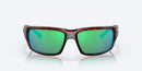 Costa Fantail Tortoise Frame Sunglasses – Green Mirror 580P Lenses for High-Contrast Vision and UV Protection