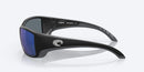 Costa Blackfin Matte Black Frame Blue Mirror 580P - Costa - Ridge & River