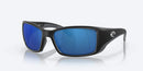 Costa Blackfin Matte Black Frame Blue Mirror 580P - Costa - Ridge & River