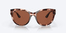 Costa Maya Shiny Coral Tortoise Sunglasses – Copper 580P Lenses for Vibrant Style and Enhanced UV Protection