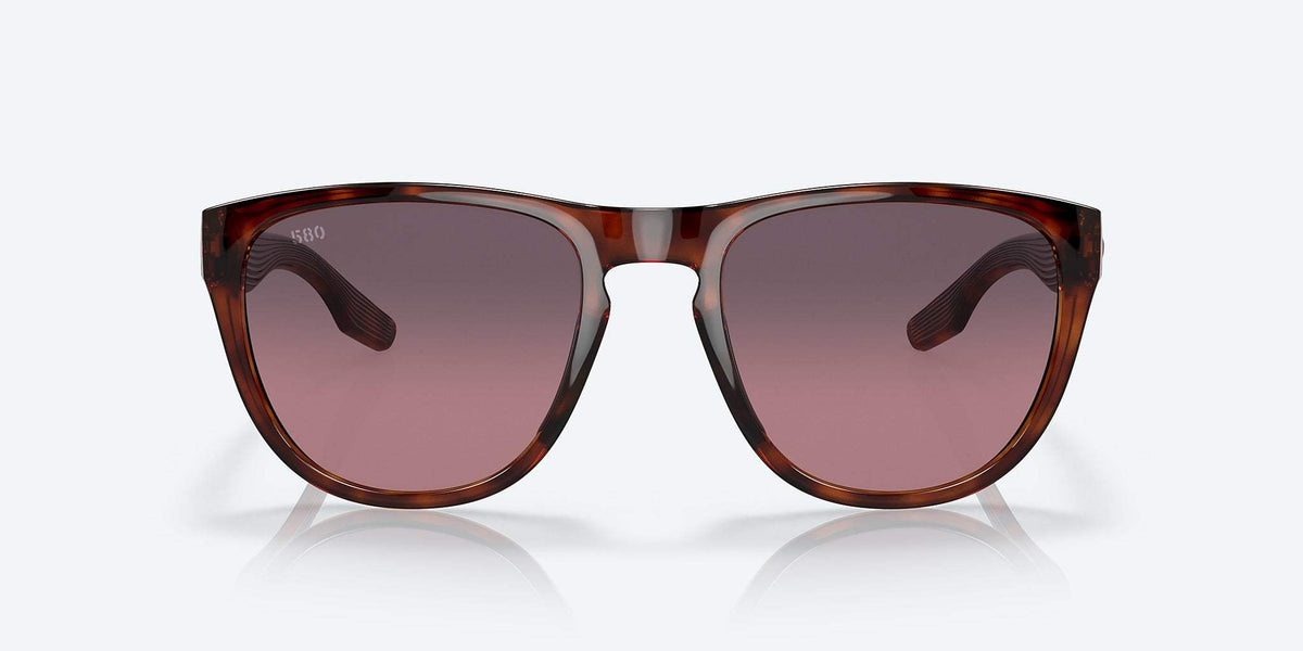 Costa Irie Tortoise Sunglasses – Rose Gradient 580G Lenses for Elegant Style and Superior UV Protection