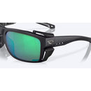 Costa King Tide 8 Black Pearl Sunglasses | Green Mirror 580G Lenses for Optimal Clarity and UV Protection