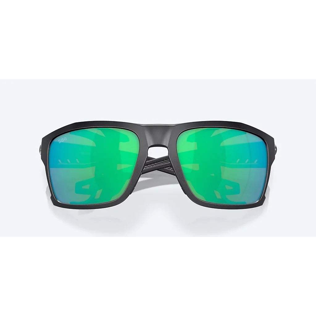 Costa King Tide 8 Black Pearl Sunglasses | Green Mirror 580G Lenses for Optimal Clarity and UV Protection