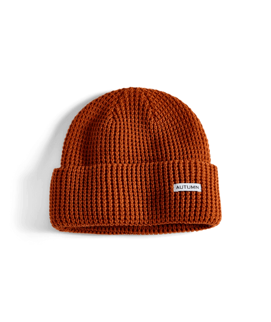 Autumn Waffle Beanie