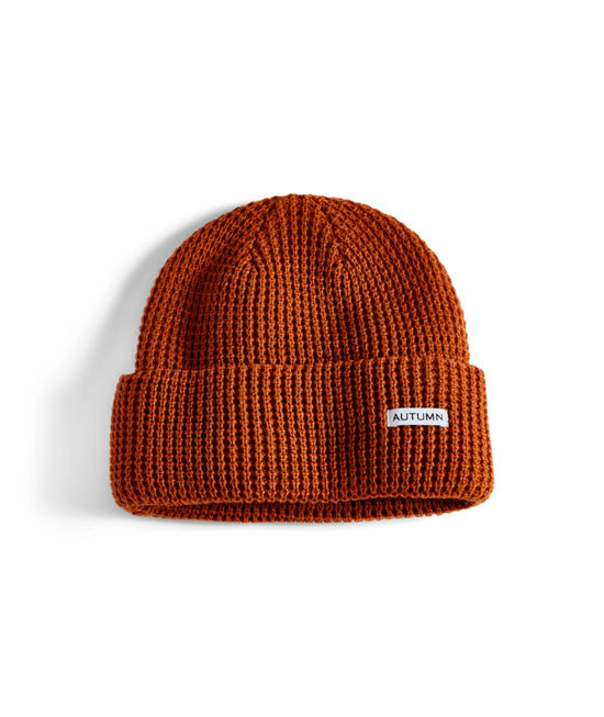 Autumn Waffle Beanie