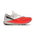Altra Vanish Carbon 2 Men's road racing shoe in White/Silver/Fiery Coral - lateral view