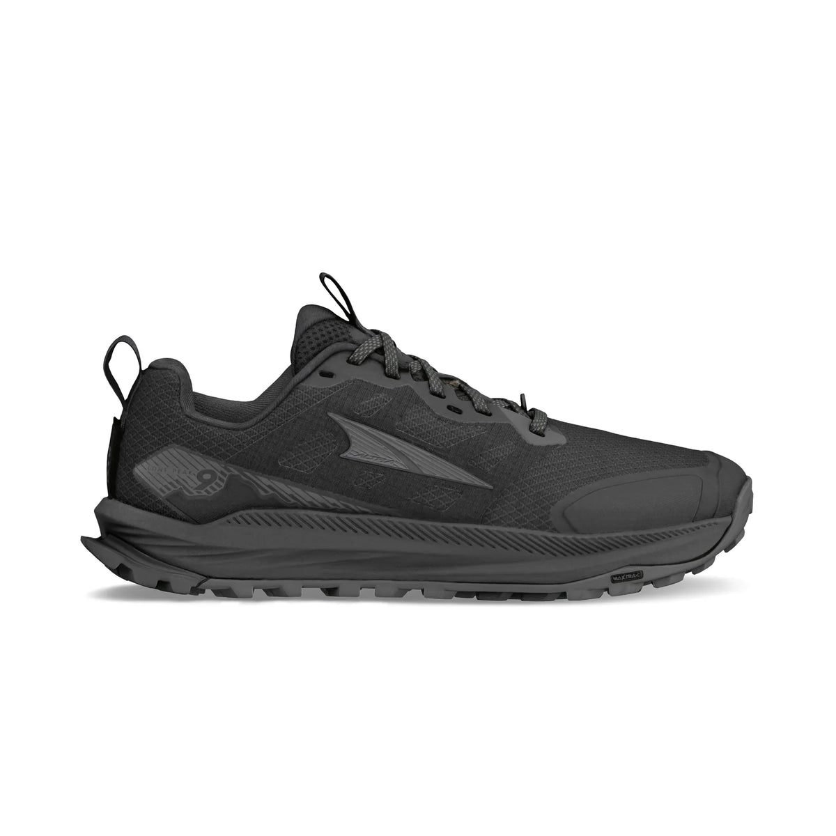 Altra Lone Peak 9 Wide Women's Trail Running Shoe - BLACK