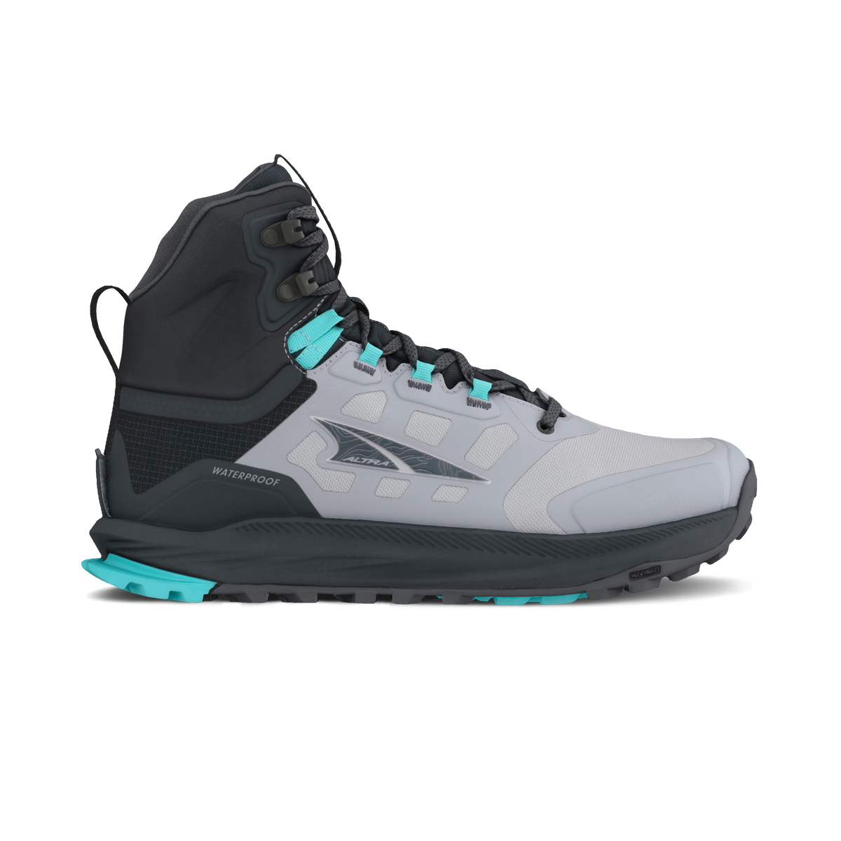 Altra Lone Peak 9 Waterproof Mid Women's Hiking Boot - BLACK/GRAY