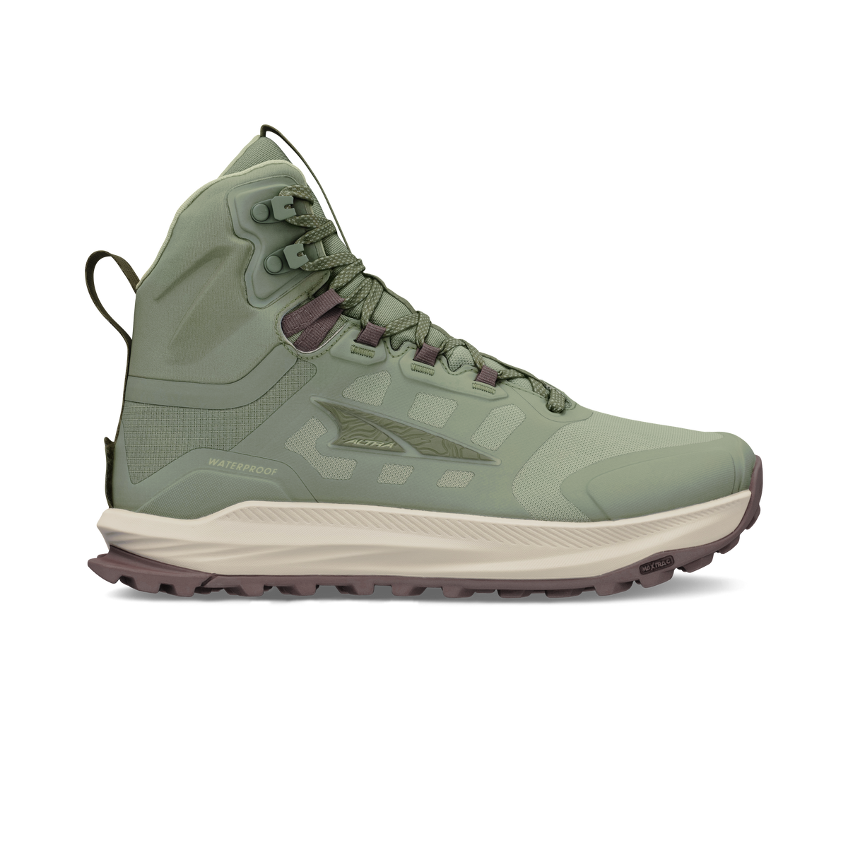 Altra Lone Peak 9 Waterproof Mid Women's Hiking Boot - DUSTY OLIVE
