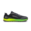 Altra Lone Peak 9+ Men's trail running shoe in Black/Dark Gull Grey