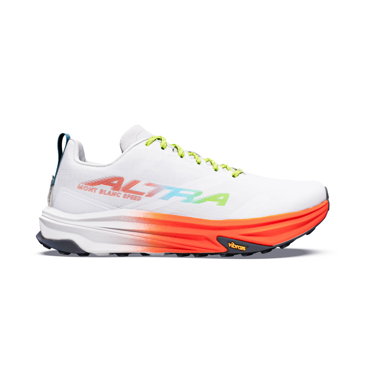 Altra Mont Blanc Speed Women's - White/Fiery Coral/Vapor Blue