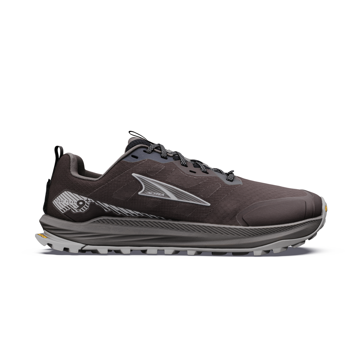 Altra Lone Peak 9+ Men's trail running shoe in Chocolate Torte/Silver